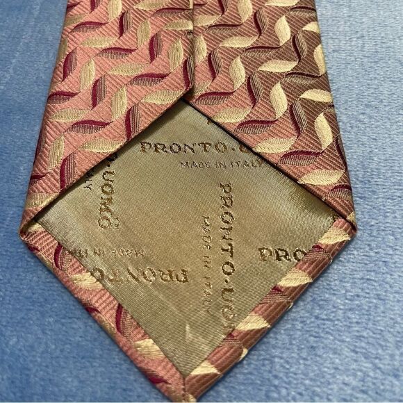 PRONTO UOMO silk geometric tie - Picture 5 of 8